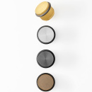 Door Stop Arpa Floor - Brushed Black