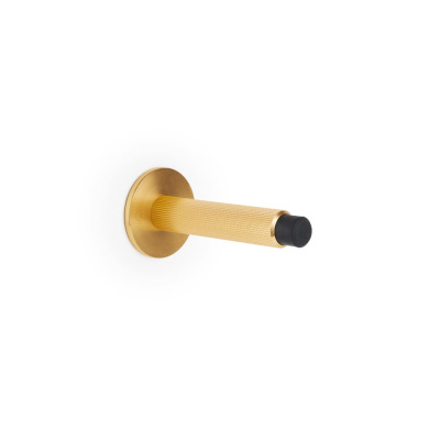 Door Stop Arpa Wall - Brushed Brass in the group Door handles / Color/Material / Brass at Beslag Online (753161-11)