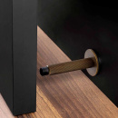 Door Stop Arpa Wall - Antique Bronze