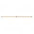 Extension Rod Aveny - 600mm - Oak/Brushed Stainless