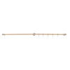 Extension Rod Aveny - 600mm - Oak/Brushed Stainless