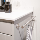 Kitchen Rail Aveny - 600mm - Complete - Brushed Stainless