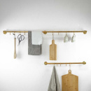 Extension Rod Aveny - 600mm - Polished Untreated Brass