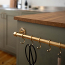 Extension Rod Aveny - 600mm - Polished Untreated Brass