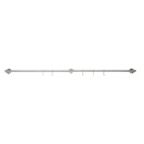 Extension Rod Aveny - 600mm - Brushed Stainless