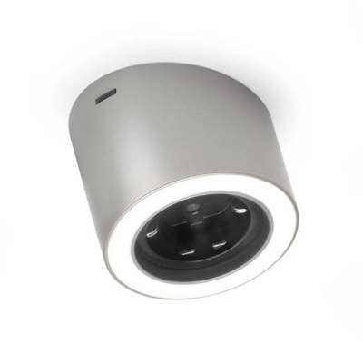 LED-Spot Unika - Power Socket - Stainless Look in the group Outlet at Beslag Online (972786)