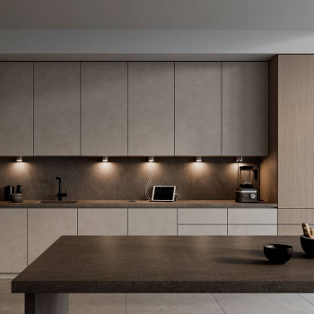 LED-Spot Unika - Power Socket - Stainless Look
