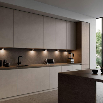 LED-Spot Unika - Power Socket - Stainless Look