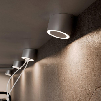 LED-Spot Unika - Power Socket - Stainless Look