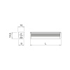 LED-Profile Apex  - Opal
