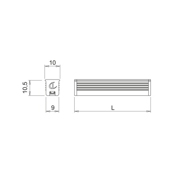 LED-Profile Apex  - Opal