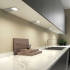 Thin LED lighting for kitchen cabinets and shelves