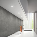 LED-Spot Atom - Stainless look