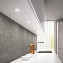 LED-Spot Atom D-M - Stainless look