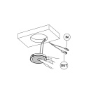 LED-Spot Holl TDM D-M - Matte Black