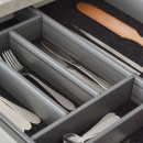  Cutlery Drawer Flex Basic - Dark Grey