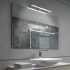 Bathroom Mirror LED-Light Aalto - Chrome