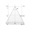 Bathroom Mirror LED-Light Aalto - Chrome