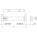 LED-Luminaire Baski SF - Stainless Steel Look