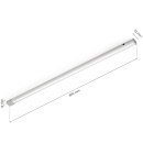 LED-Luminaire Baski SF - Stainless Steel Look