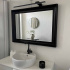 Bathroom Mirror LED-Light Lady - Black