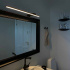 Bathroom Mirror LED-Light Lady - Svart