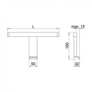 Bathroom Mirror LED-Light Nite - Chrome