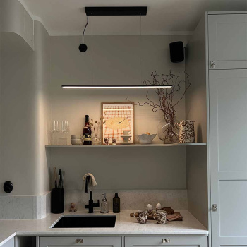 Ceiling Lamp Pendy Dim - Black