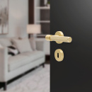 Door Handle Helix 200 - Brass