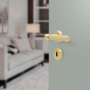 Door Handle Helix 200 - Brass