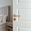 Door Handle Helix 200 - Brass