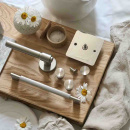 Door Handle Helix 200 Plain - Stainless Steel Finish