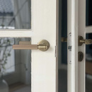 Door Handle Helix 200 Stripe - Antique Bronze