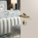 Door Handle Helix 200 Stripe - Antique Bronze