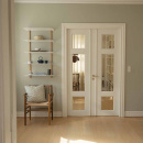 Door Handle Helix 200 Stripe - Brass