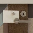 Door Handle Helix 200 Stripe - Stainless Steel Finish