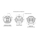 Door Handle Helix 200 Stripe - Stainless Steel Finish