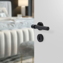 Door Handle Helix 200 Stripe - Black