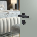 Door Handle Helix 200 Stripe - Black