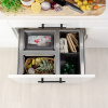 Recycling Bin - Hide Eco - Stainless Steel