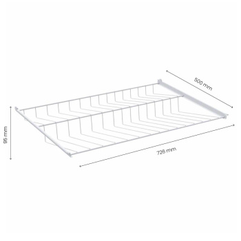 Shoe Shelf - White