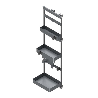 Cleaning Cabinet Extract - Deluxe - Dark Grey in the group Storage / Show all storage / Cupboard Interior at Beslag Online (for-stadskapsutd-morkgra)