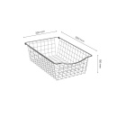 Wire Basket - 150 - Dark Grey