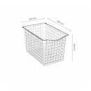 Wire Basket 330 - Dark Grey