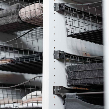 Wire Basket 330 - Dark Grey