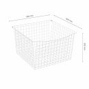 Wire Basket 330 - White