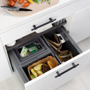 Kitchen Recycling Bin - Trend Eco - Dark Grey