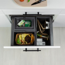 Kitchen Recycling Bin - Trend Eco - Dark Grey