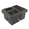 Recycling Bin - Trend Highside Eco - Dark Grey