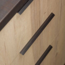 Edge Pull Handle Curve - White